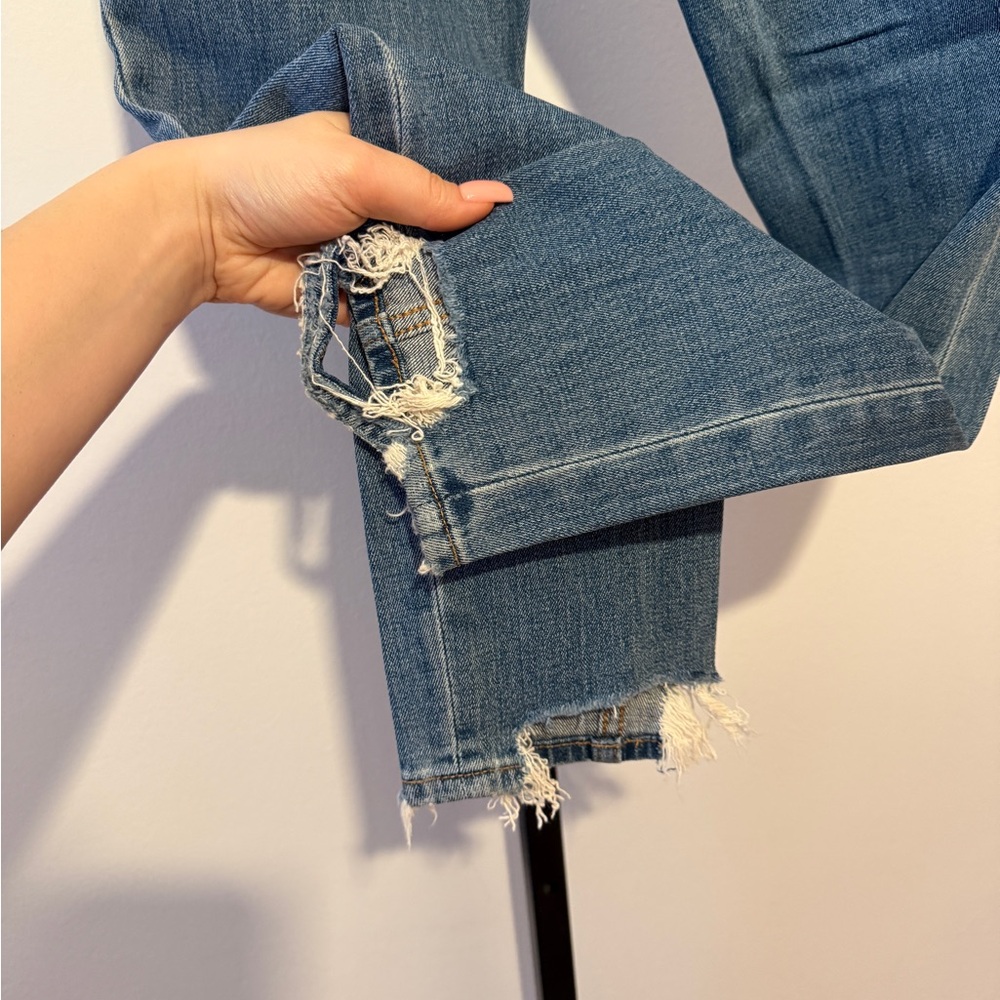 Abercrombie & Fitch Blue Skinny High Rise Jeans Size 24 - Picture 4 of 4